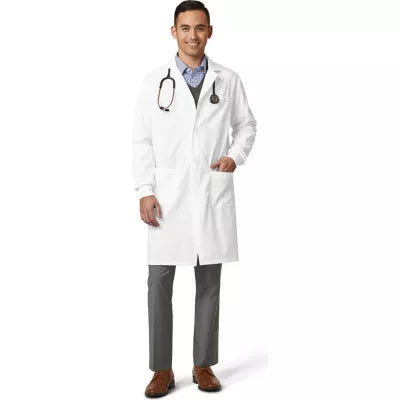 UNISEX 80/20 LAB COAT WHT M - New (SKU: 18243254)