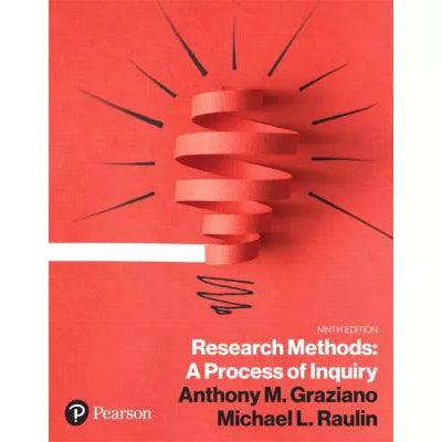 Research Methods : A Process of Inquiry