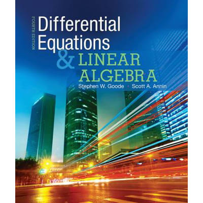 Differential Equations &amp; Linear Algebra