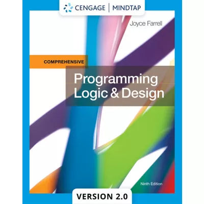 MindTapV2.0 for Farrell's Programming Logic and Design, Comprehensive, with 2020 Updates, 1 term Instant Access