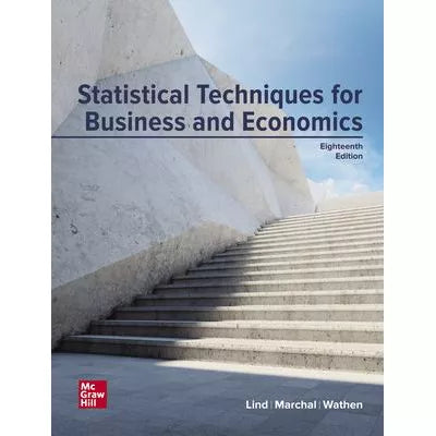 Statistical Techniques in Business &amp; Economics (LL)