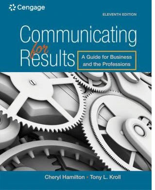 Communicating for Results (w/out MT Access)