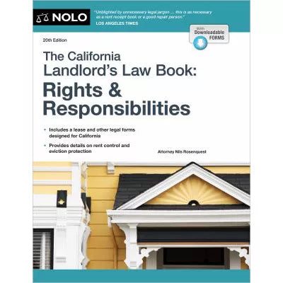 California Landlord's Law Book