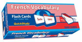 FRENCH VOCABULARY FLASH CARDS