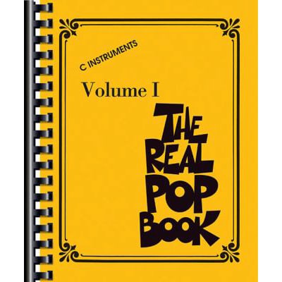 Real Pop Book - Volume 1 C Instruments 200+ Popular Songs for Piano, Guitar, &amp; Voice Fake Book with Comb Binding for Easy Use