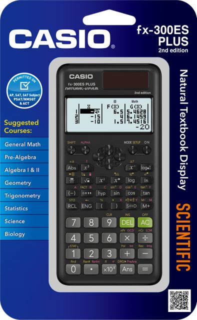 CALCULATOR SCIEN/FRAC FX300ESPLUS